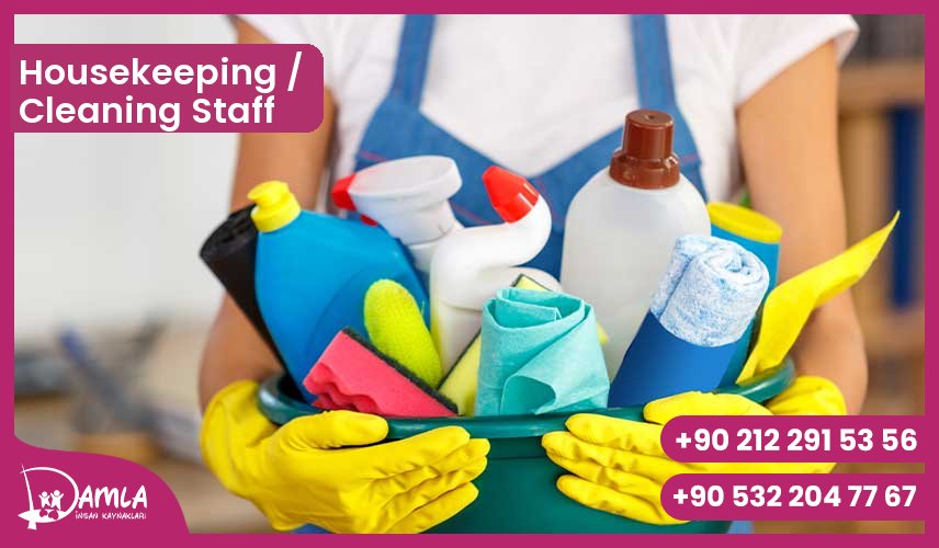 Housekeeping / Cleaning Staff Hizmeti