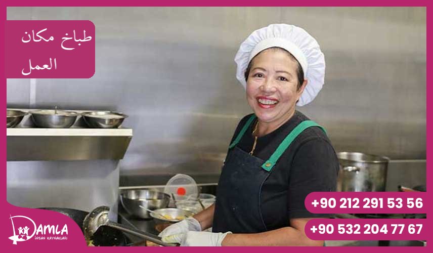 طباخ مكان العمل Hizmeti